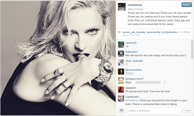 Illustration for article titled Se filtra al completo en Internet el nuevo álbum de Madonna